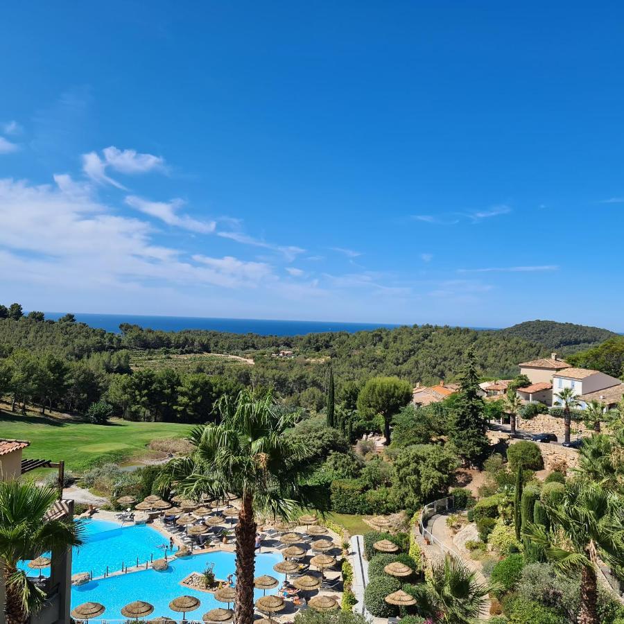 Superbe Villa-Domaine Avec Golf Piscine Et Tennis Saint-Cyr-sur-Mer Extérieur photo