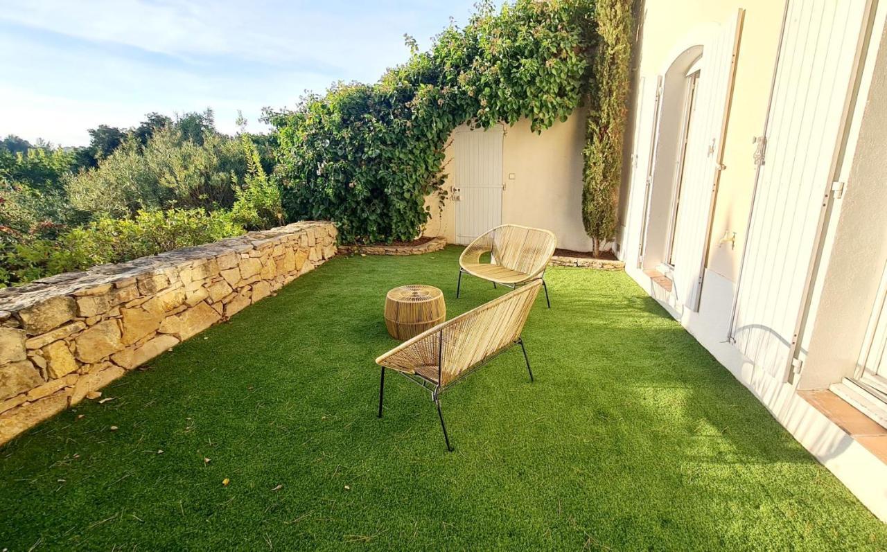 Superbe Villa-Domaine Avec Golf Piscine Et Tennis Saint-Cyr-sur-Mer Extérieur photo