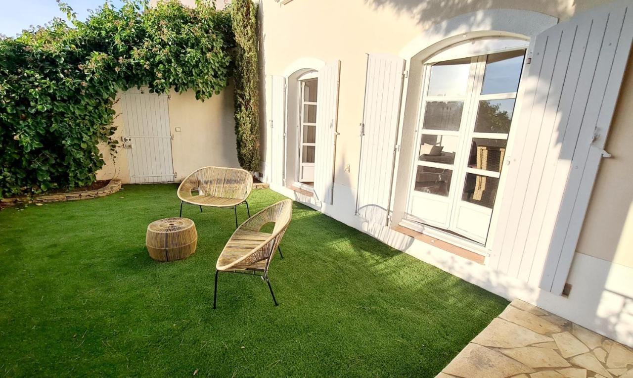 Superbe Villa-Domaine Avec Golf Piscine Et Tennis Saint-Cyr-sur-Mer Extérieur photo