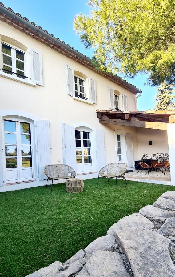 Superbe Villa-Domaine Avec Golf Piscine Et Tennis Saint-Cyr-sur-Mer Extérieur photo