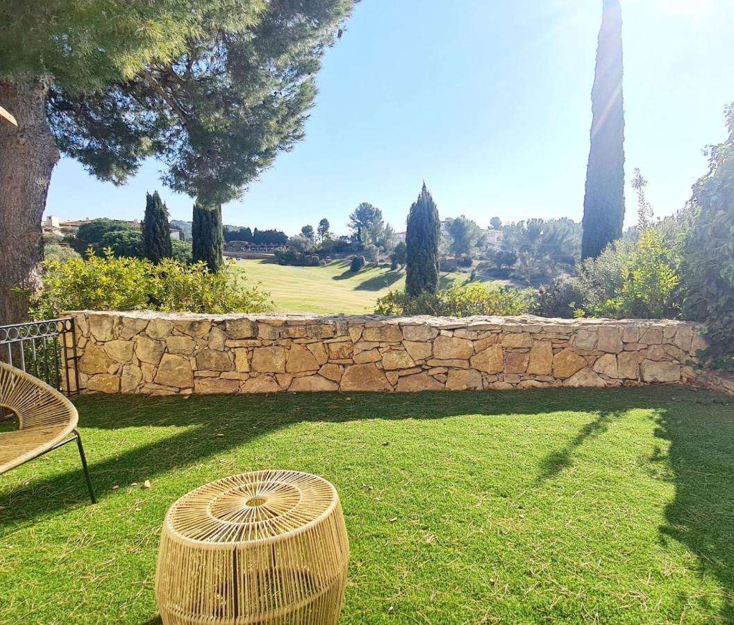 Superbe Villa-Domaine Avec Golf Piscine Et Tennis Saint-Cyr-sur-Mer Extérieur photo